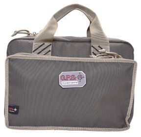 The Quad Range Bag features a practical way of storing up to four pistols and bringing along various shooting essentials.